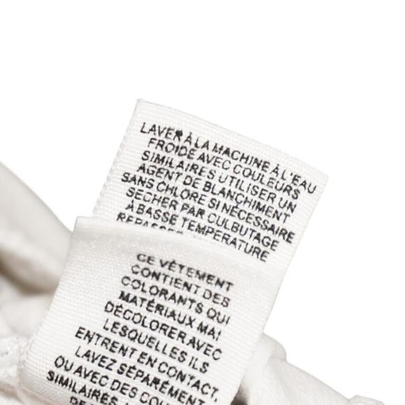 We The Free Distressed White Denim Cutoff Shorts Size 25 Button Fly - Picture 5 of 5